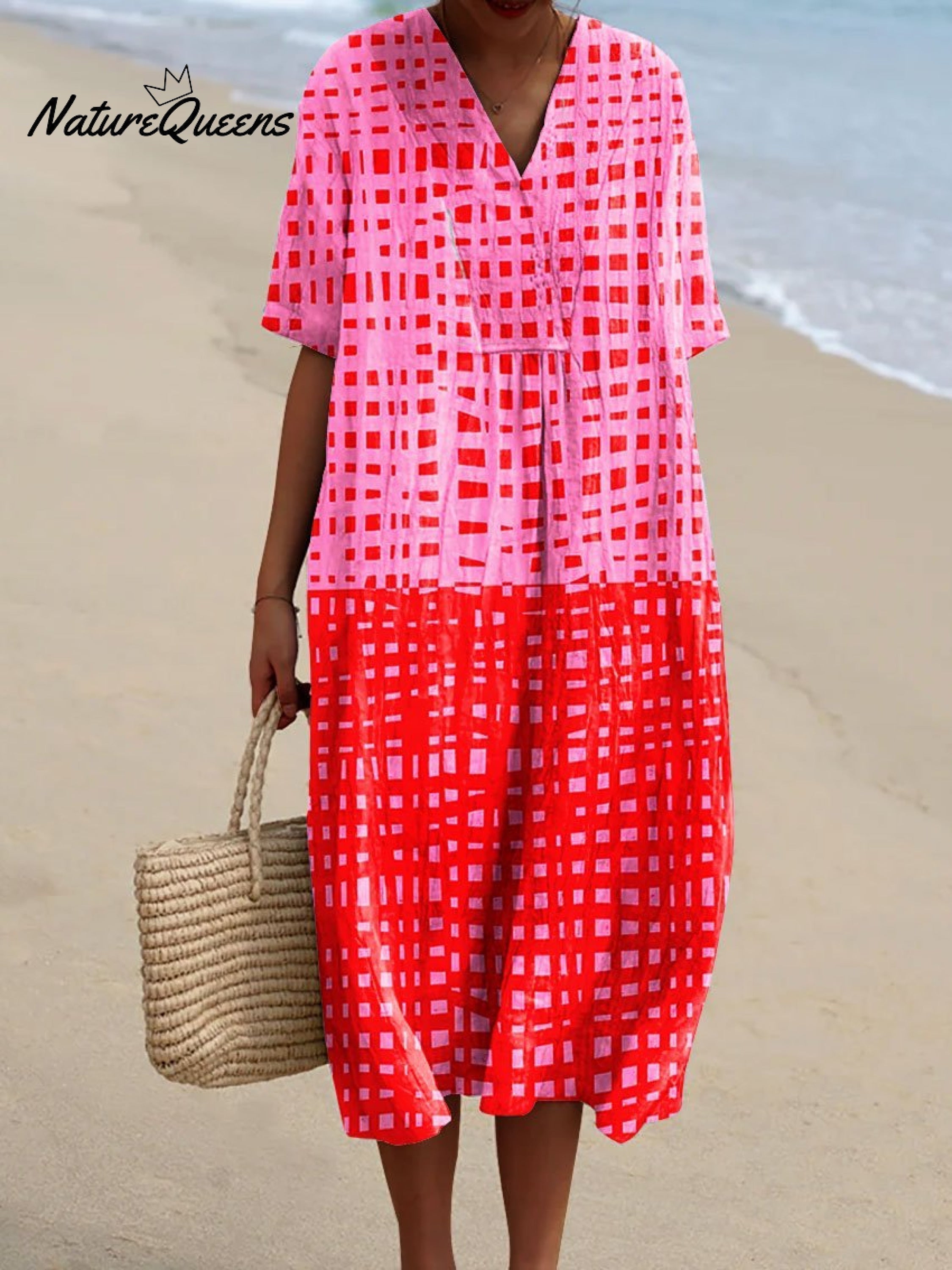 Roosmarijn - Checked dress