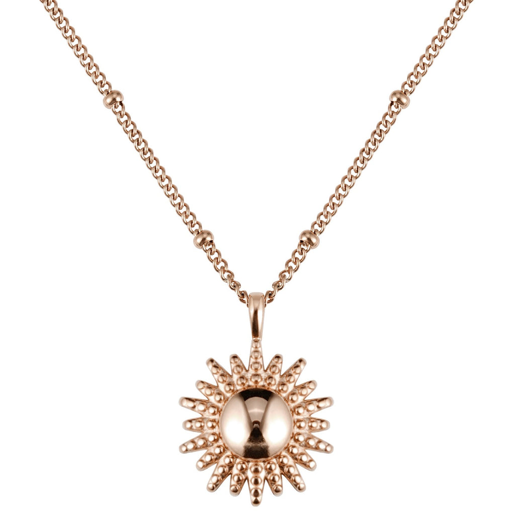 BonnySun Kette Sonne Roségold