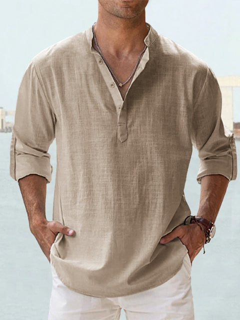 Arthur | Collarless shirt