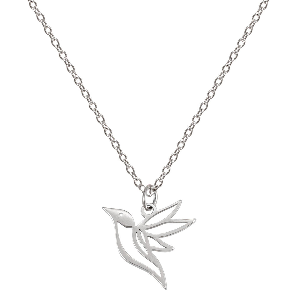 BonnyColibri necklace hummingbird silver