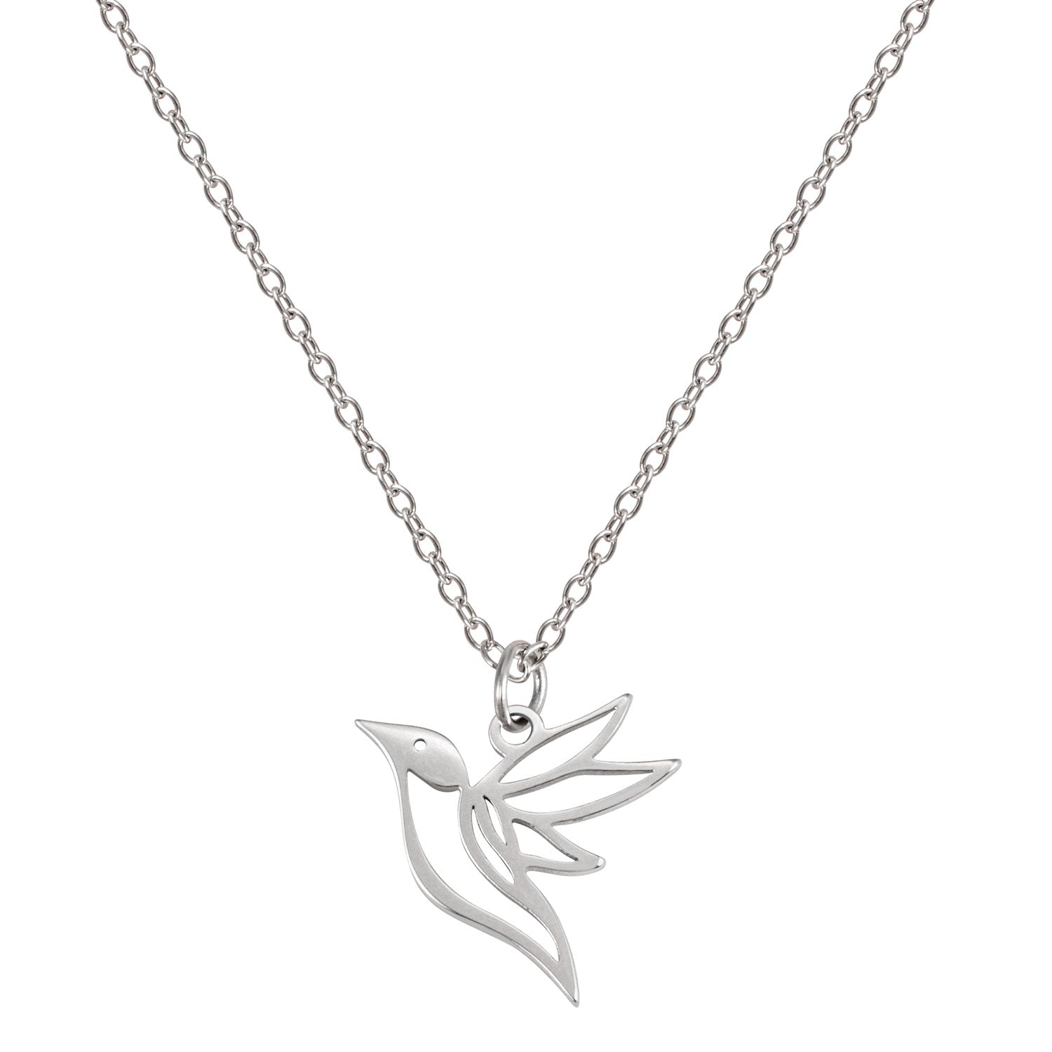 BonnyColibri necklace hummingbird silver