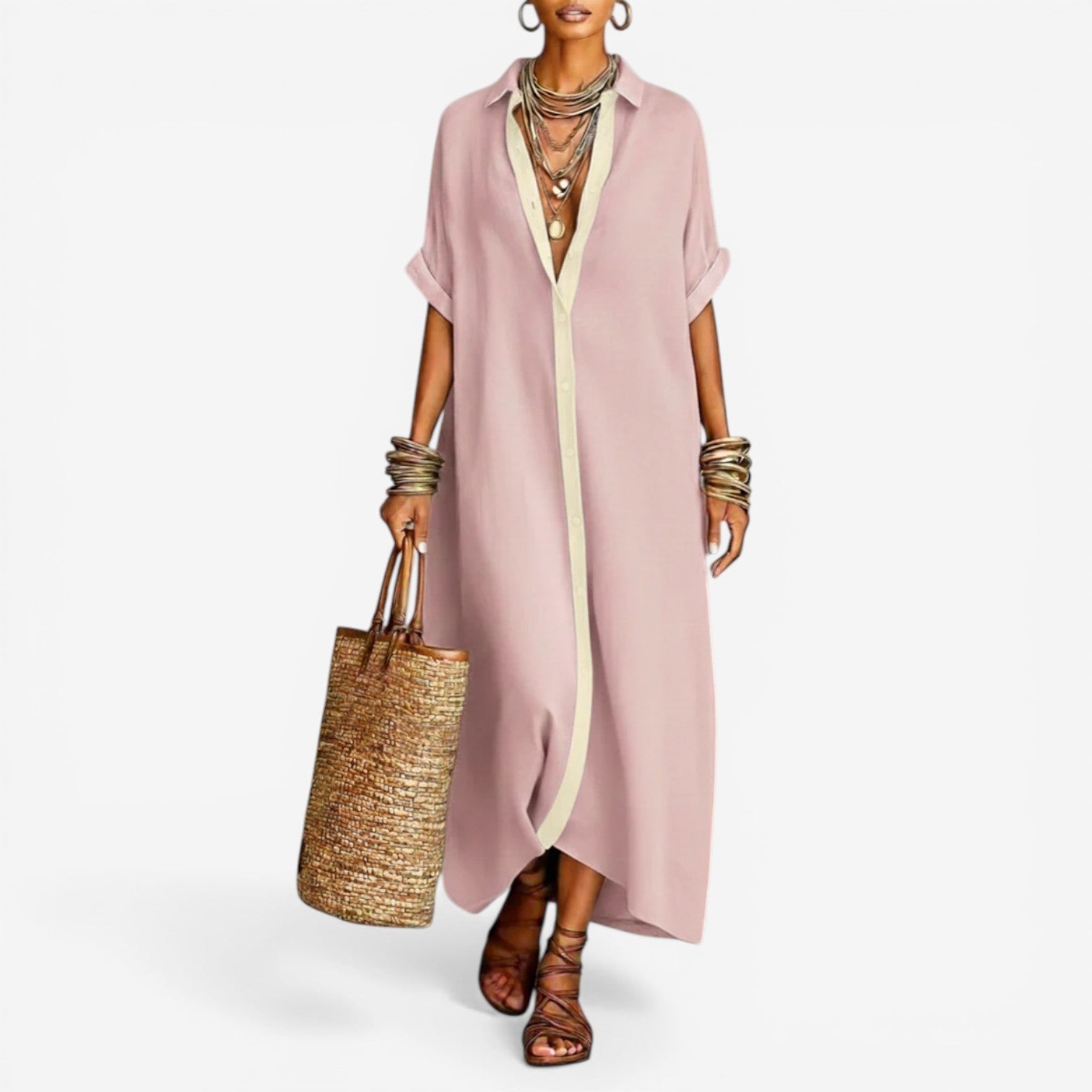 Alicia™ Shirt Dress