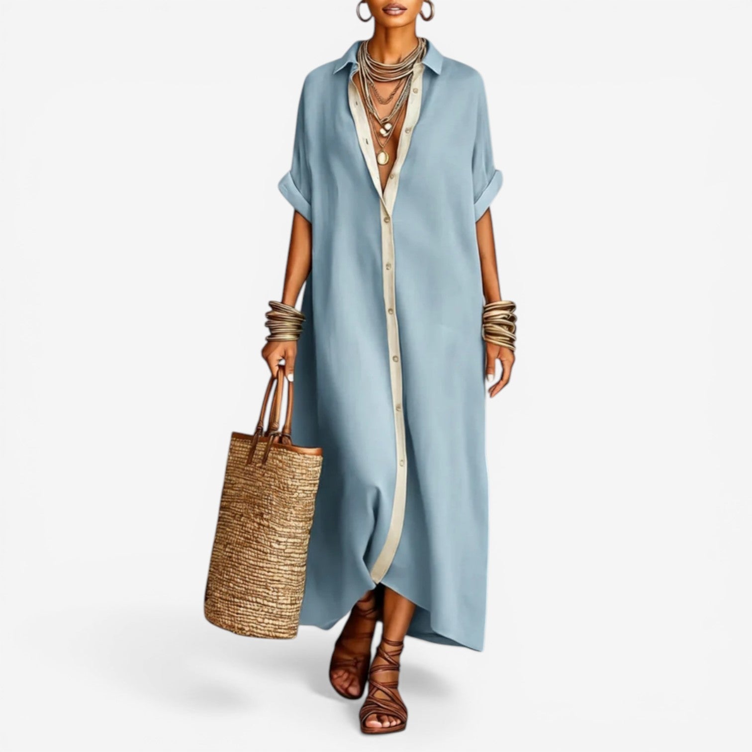 Alicia™ Shirt Dress