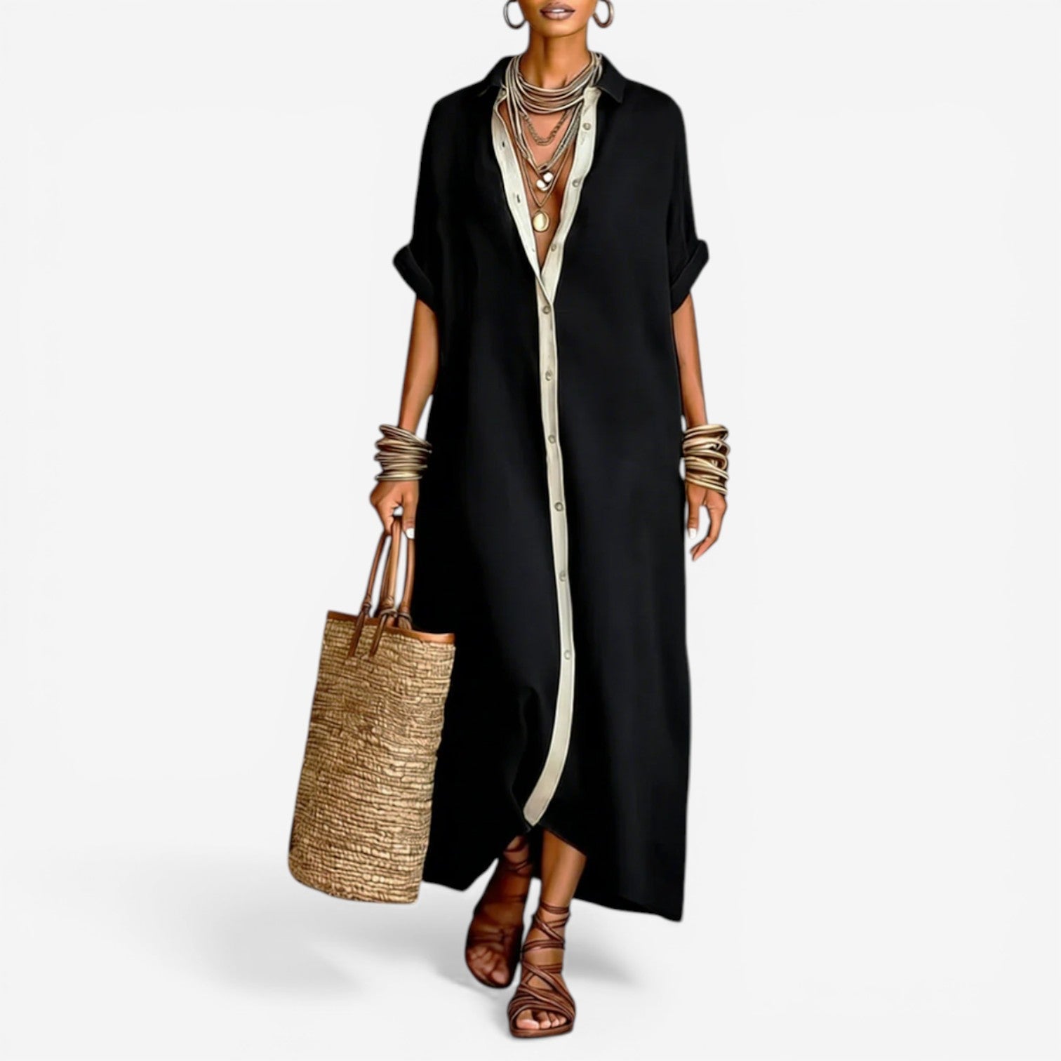 Alicia™ Shirt Dress