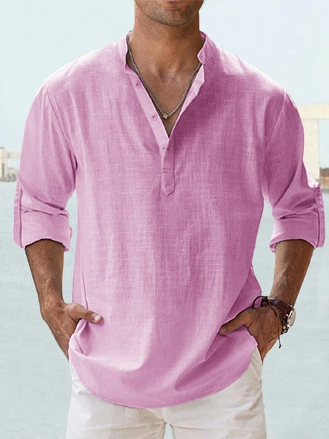 Arthur | Collarless shirt