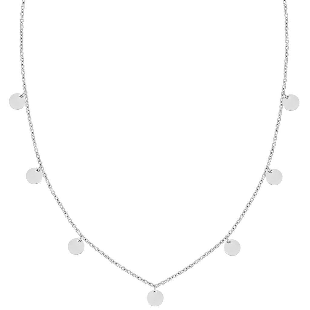BonnyCoin necklace with silver plates