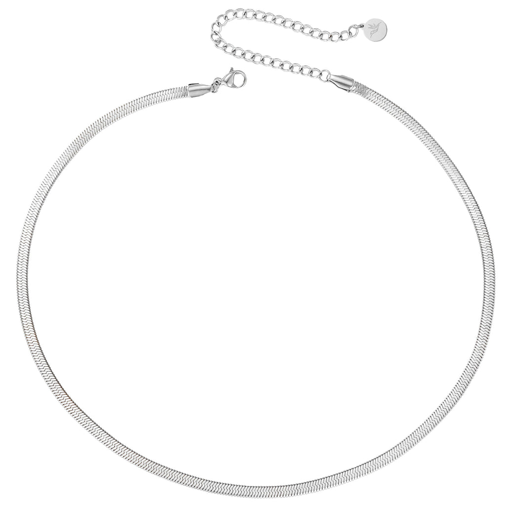 BonnySnake Schlangenkette Silber