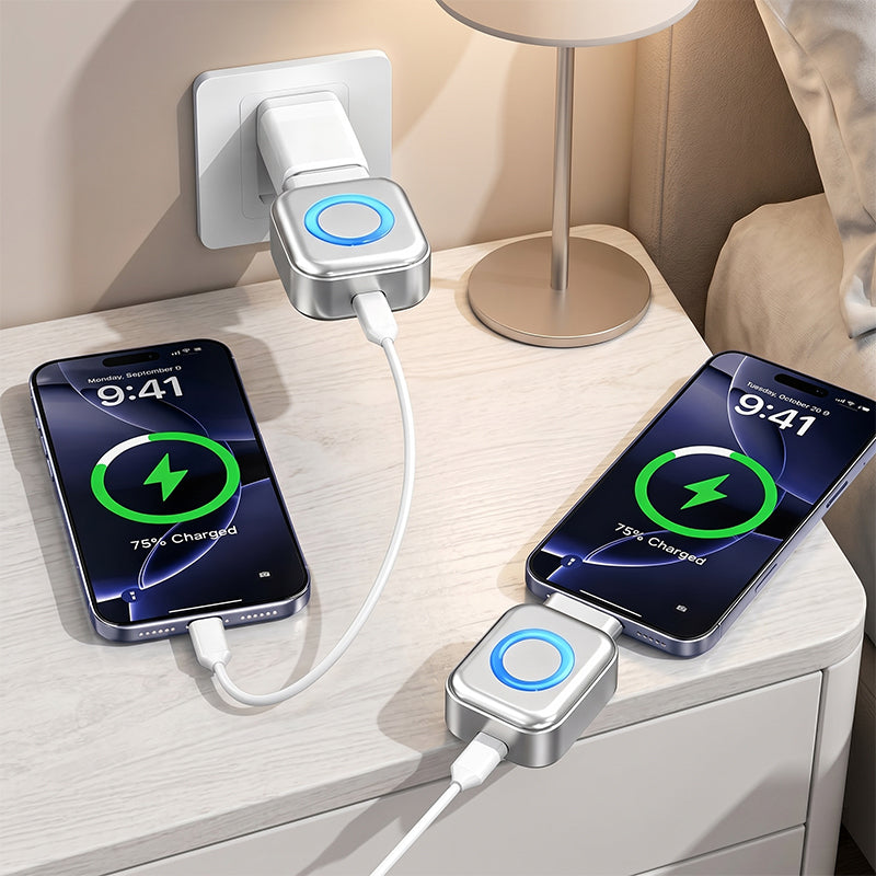 AutoCharge™ | Adaptateur à arrêt automatique 140W.