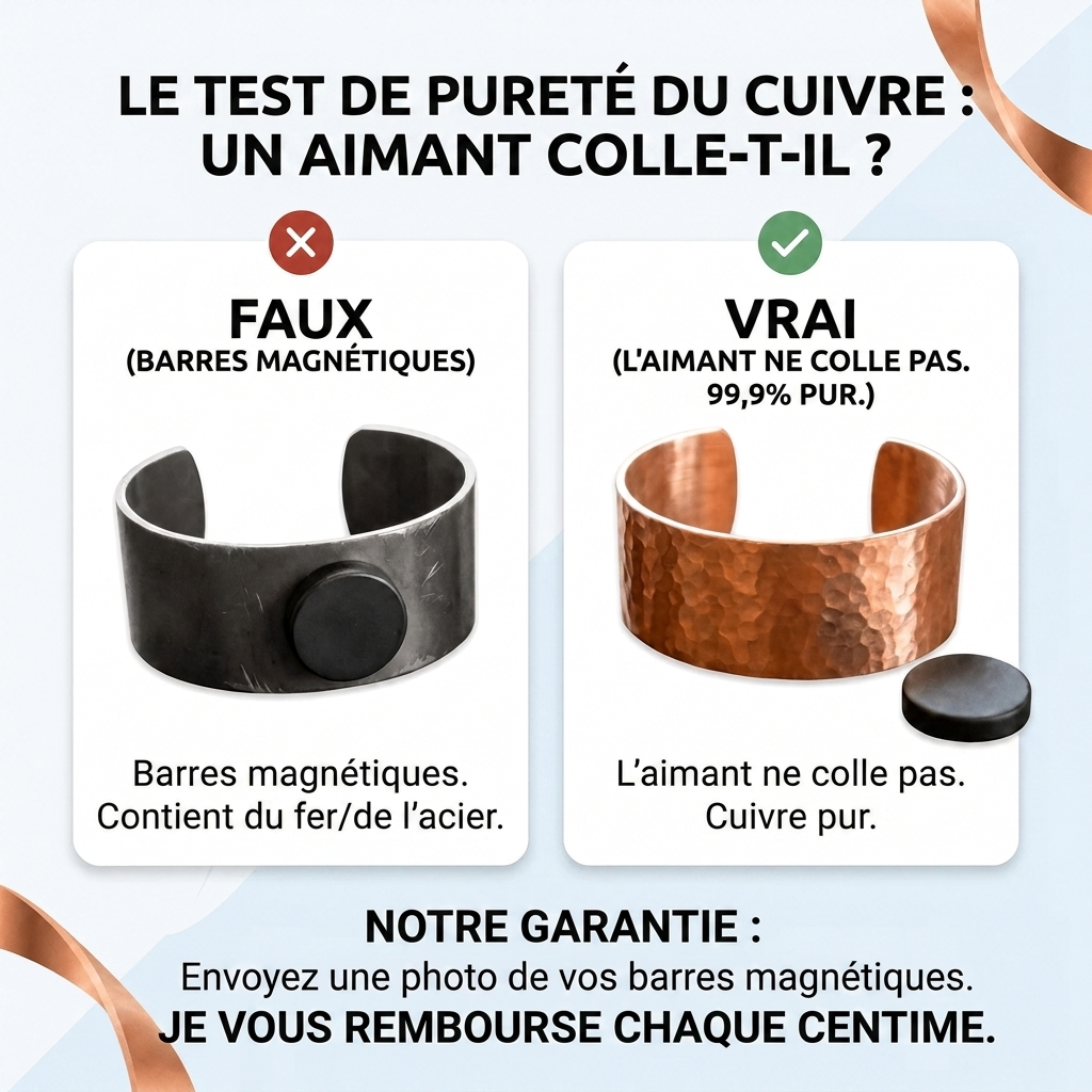 Kupfer Fußarmband