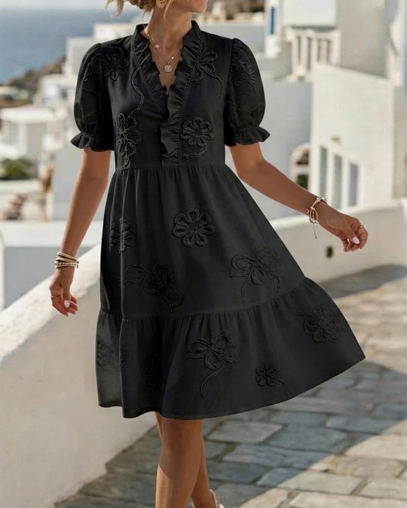 Emilia™ | Elegantes Blumenkleid